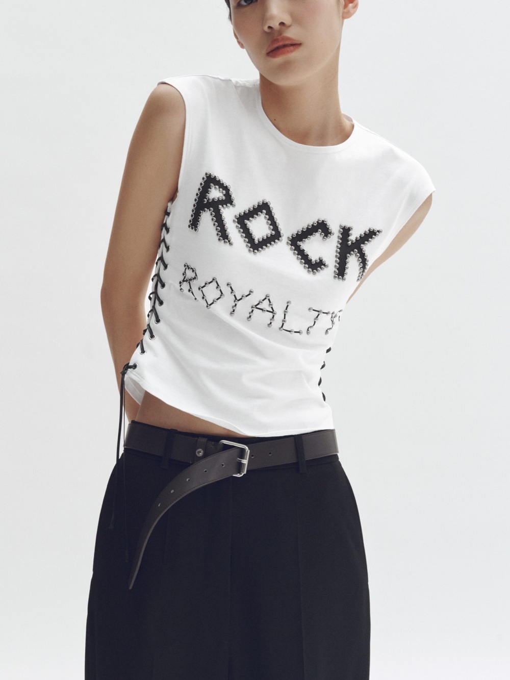 H&M x Stella McCartney Rock Royalty Studded Top